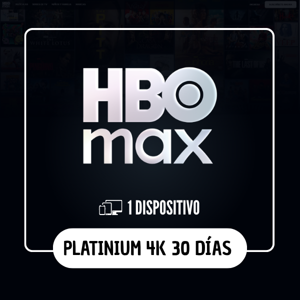 Hbo Max Platinium Pantalla
